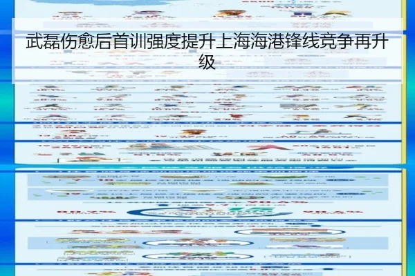武磊伤愈后首训强度提升上海海港锋线竞争再升级（Ladbrokes）